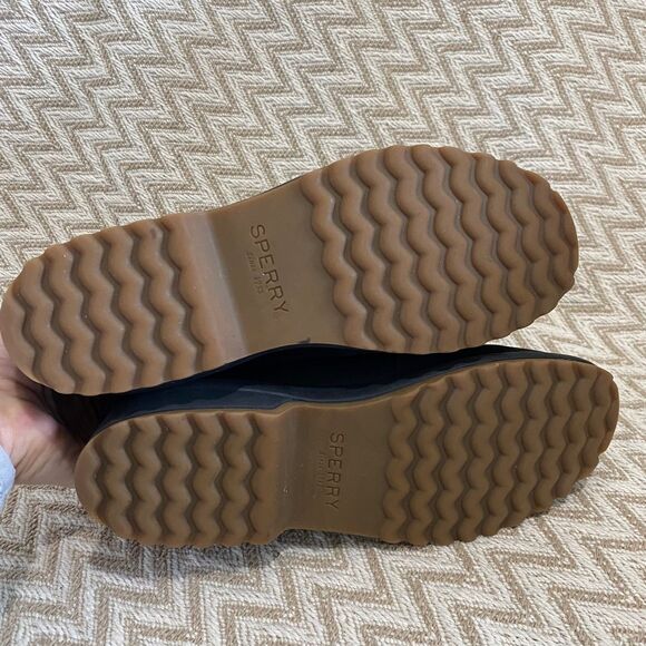 Sperry Top Sider Women's Maritime Cruz Leather Ankle Boots Black Size 7 - Picture 7 of 9